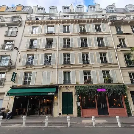 Studio Moderno Al Centro Di Parigi - Republique Exterior foto
